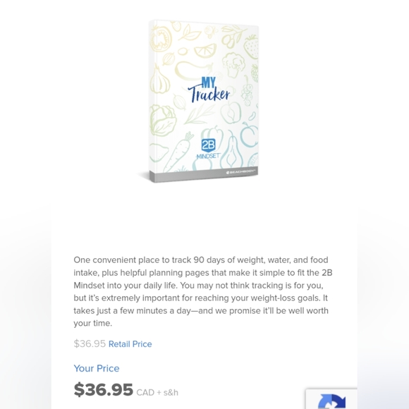 Nutrition Tracker | Diet Journal | 2B Mindset | Beachbody | BODi - Picture 6 of 6